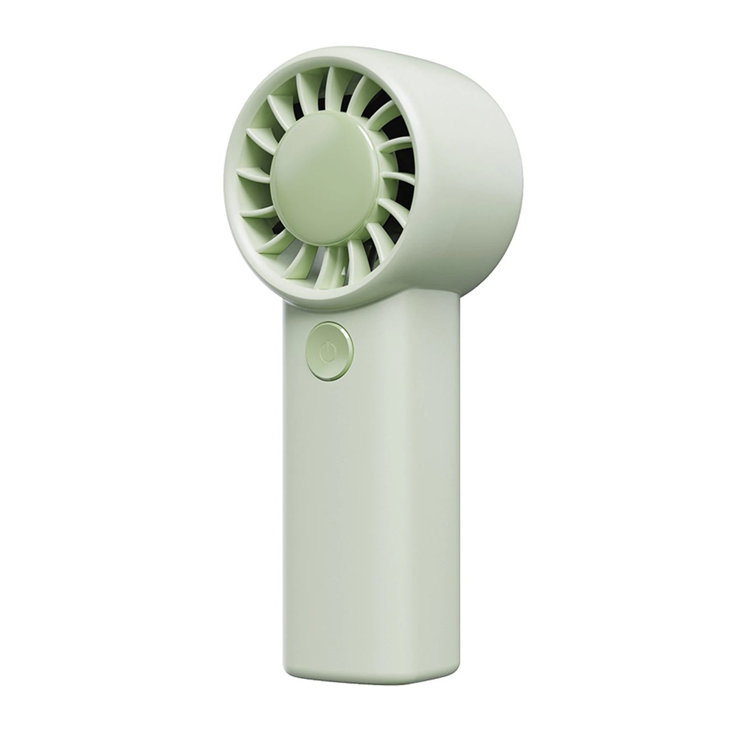 Mini Fans 3 Speed Adjustable Pocket Fan Type-C Rechargeable Build in 500mAh Battery for Travel Outdoor Office Women Men Gifts Peaceful Pleasures Health and Wellness green
