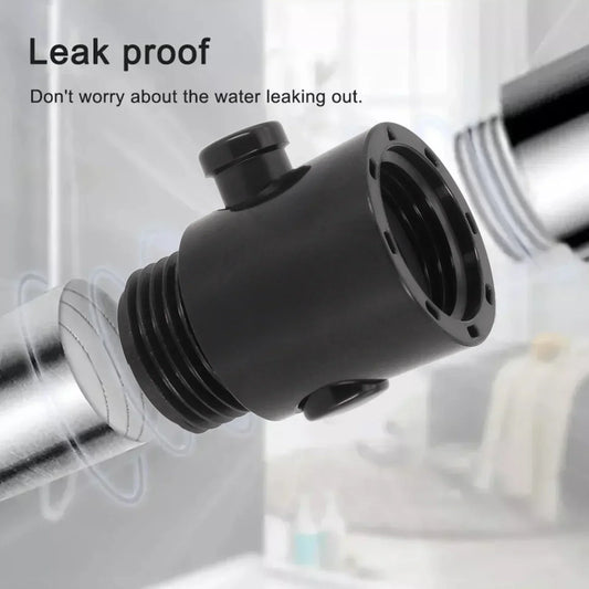 Shower Head Water Stop Valve Button Switch | ABS Black Shower Flow Valve Oasis Select China Mainland