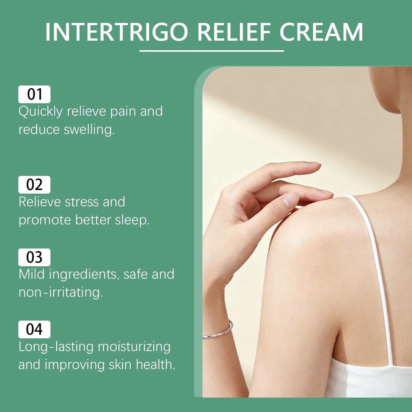 Non-Greasy Body Cream – Hydrating, Brightening & Firming 50g