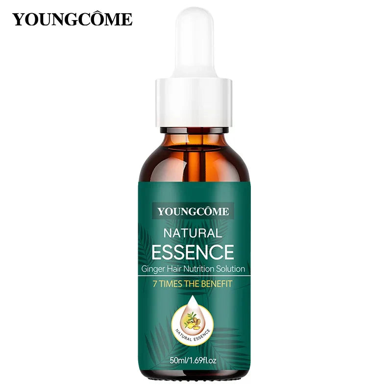 Natural Ginger Hair Serum – 7X Strength & Frizz-Free Leave-In