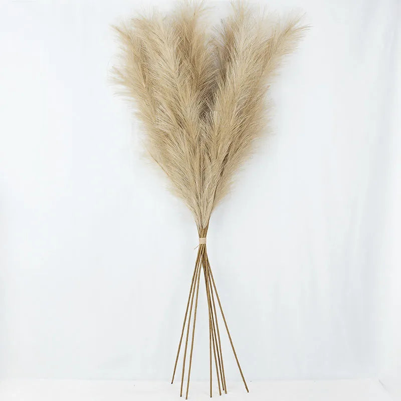 Large Silk Pampas Grass Artificial Flowers 100–120cm | Home & Wedding
