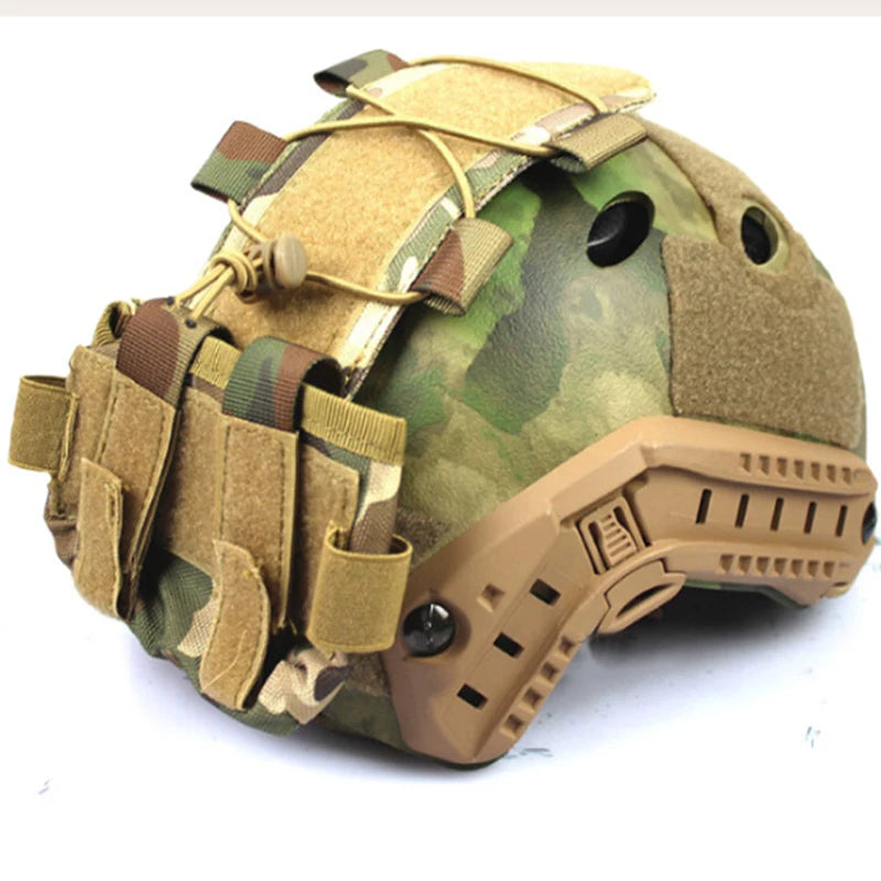 Velcro Weight Bag Accessory Bag Tactical F Camouflage AST Helmet Bag AF Wendy Suitable for Outdoor Tactics Peaceful Pleasures Health and Wellness