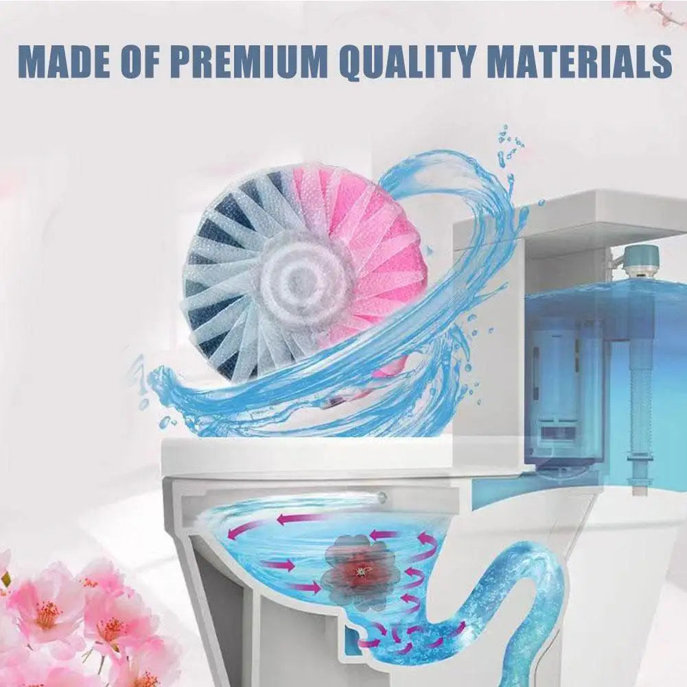 Effervescent Toilet Bubble Cleaner Freshener Tool Peaceful Pleasures Health and Wellness