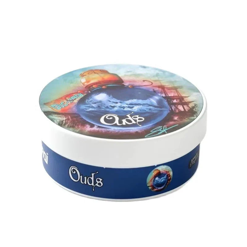 YAQI Ouds Artisan Shaving Soap for Men – 170g Oud & Rose