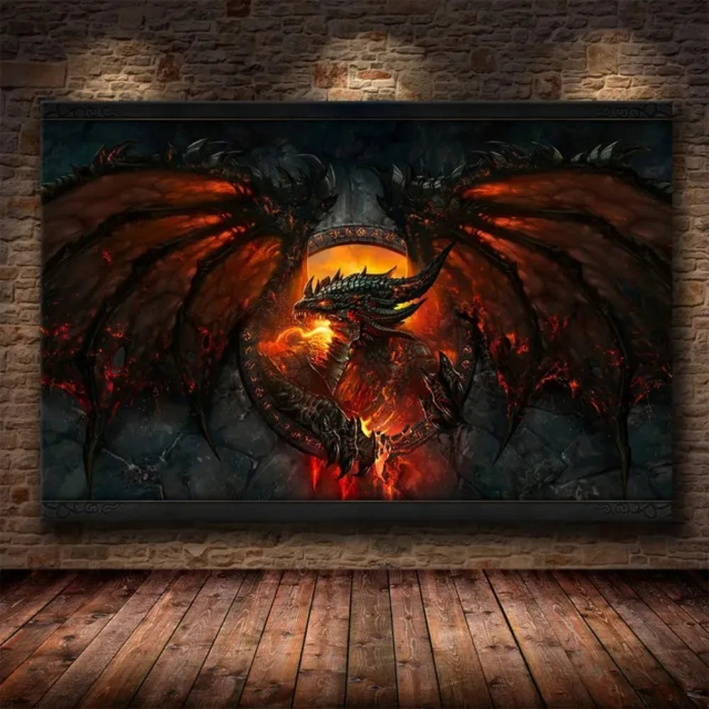 World of Warcraft HD Canvas Wall Art Poster | Unframed Print