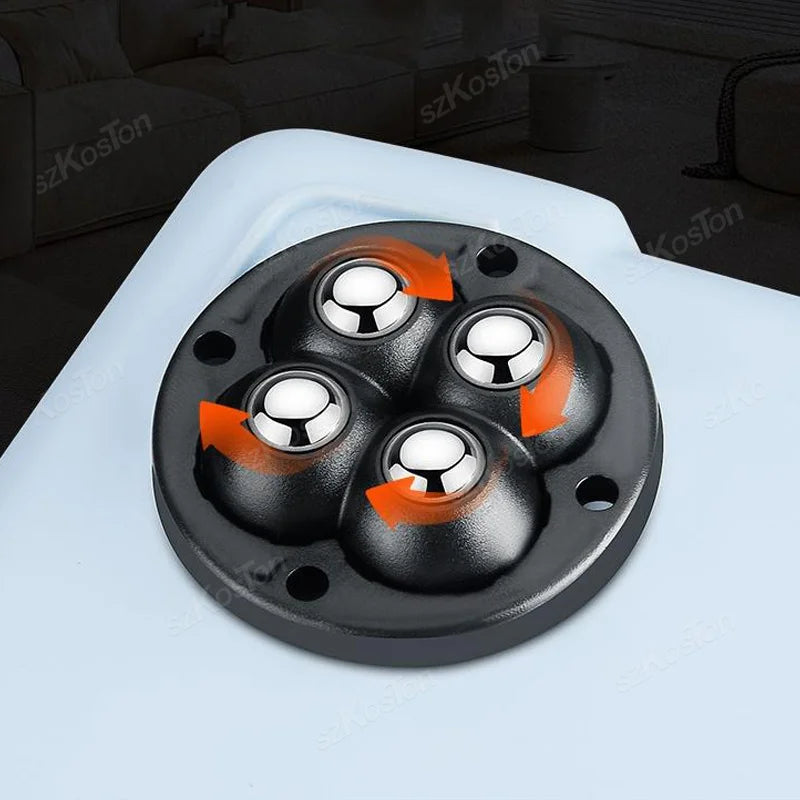 Non Punching Adhesive Furniture Ball Universal Pulley Household