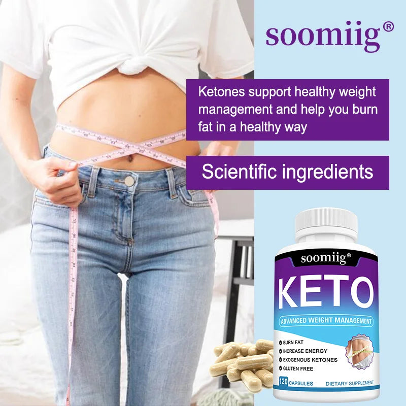 SOOMIIG Keto Capsules – Detox, Appetite Suppress & Energy Boost
