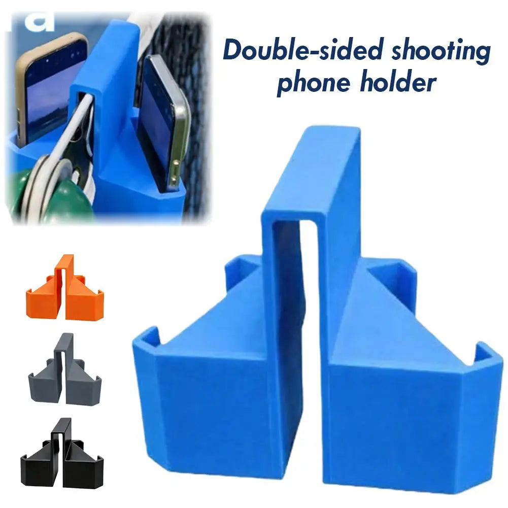 Double Sided Tennis Ball Phone Holder Stand Creative Shooting Prop For Vlog Selfie Live Hands Free Mini Phone Bracket Electronic Peaceful Pleasures Health and Wellness