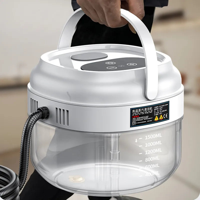 1.5L Handheld Steam Cleaner Touch Screen 1800W | CE Certified