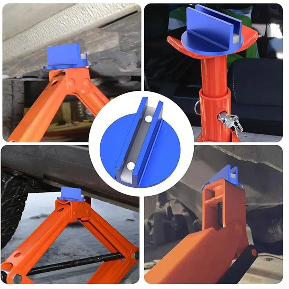 Magnetic Aluminum Jack Adapter for Vehicle Lifting Peaceful Pleasures Health and Wellness