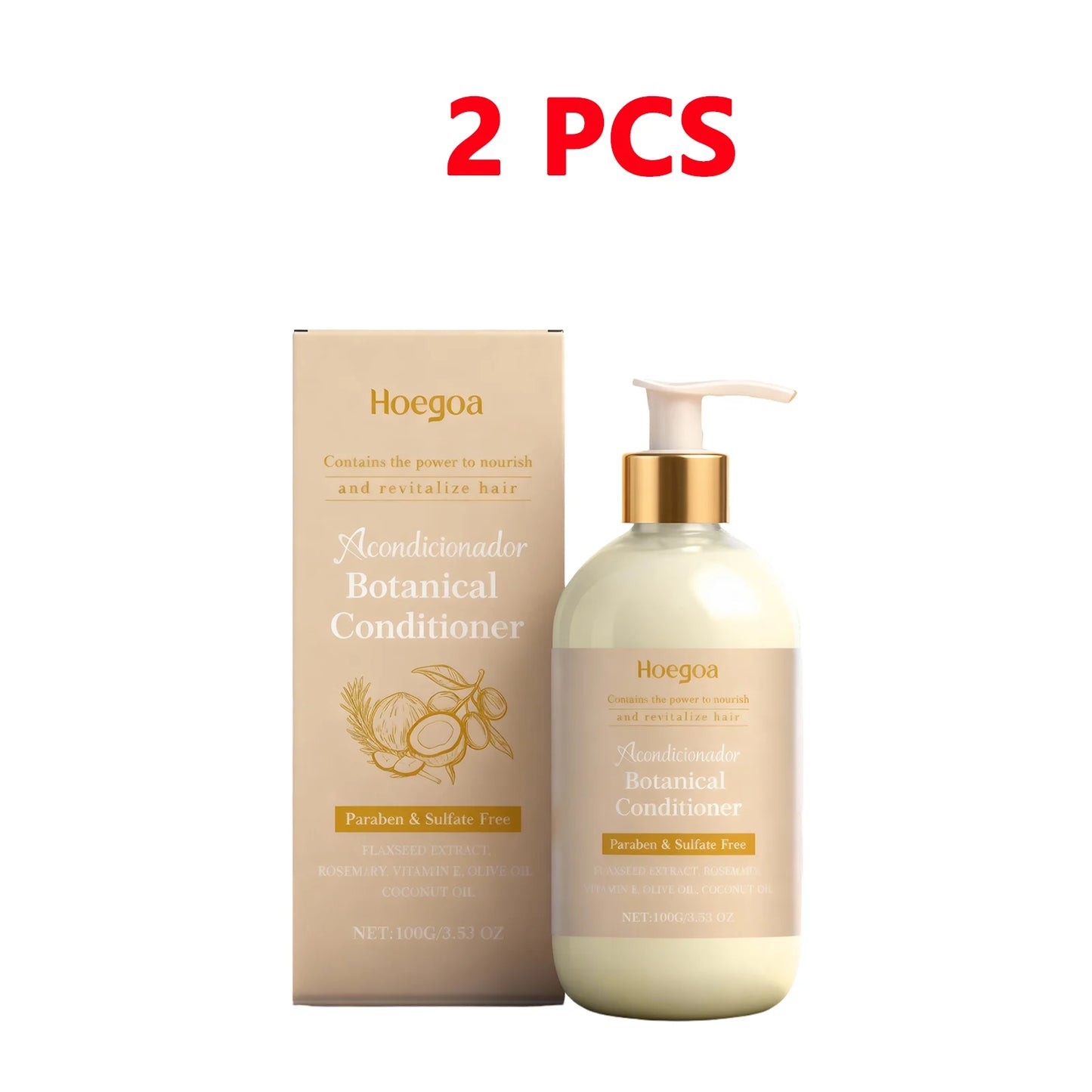 HOEGOA Hair Conditioner Vitamin E & Aloe Vera – Repair & Smooth