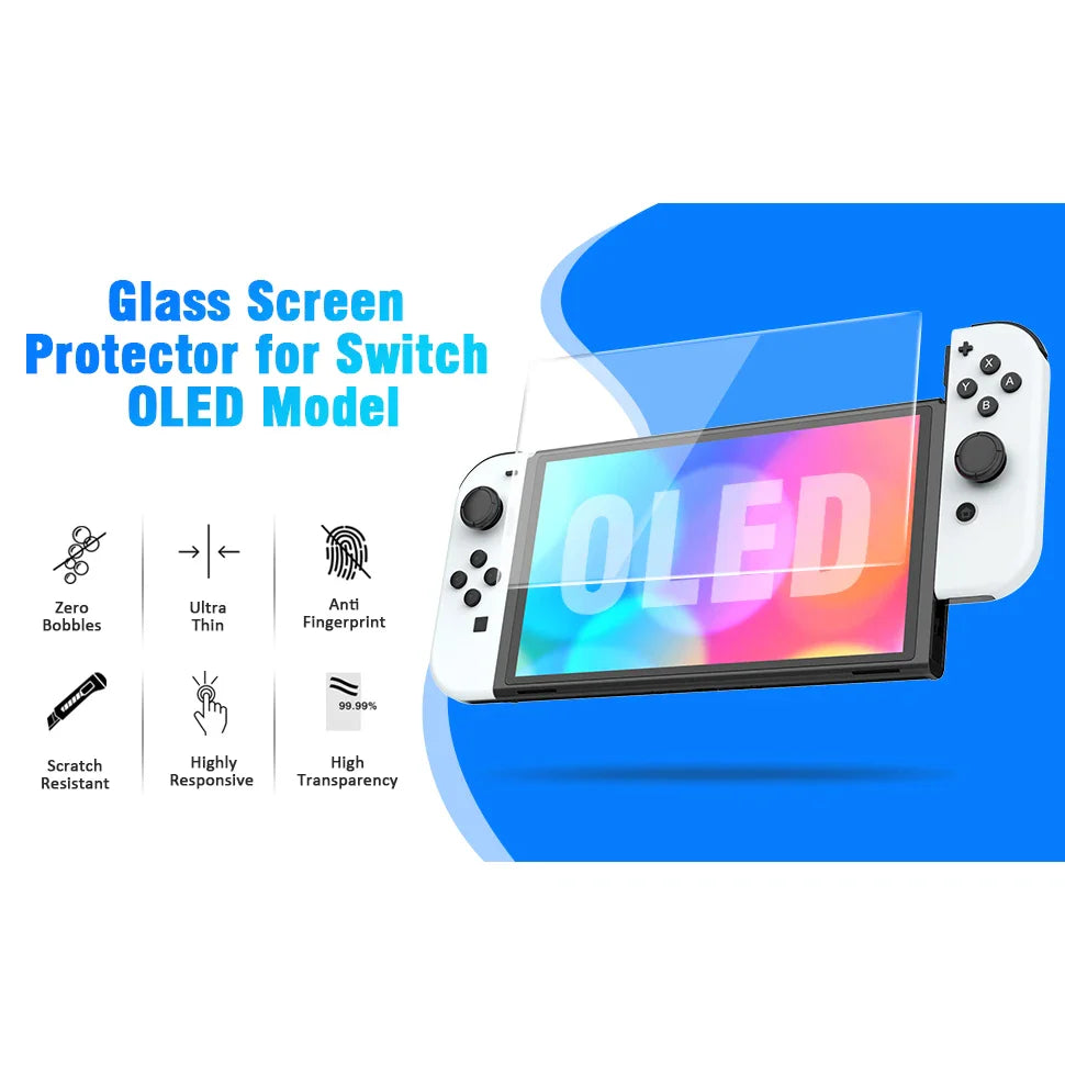 Nintendo Switch & OLED Accessories Bag & Protective Case Kit