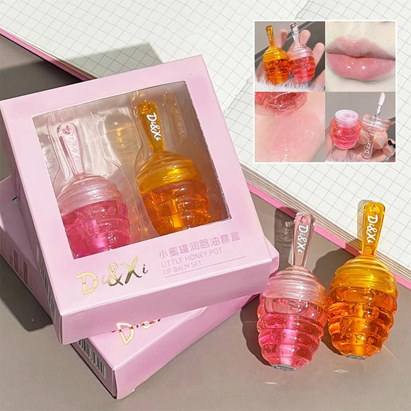 Honeypot Lip Oil – Moisturizing & Fading Lip Balm | Dudu Lips