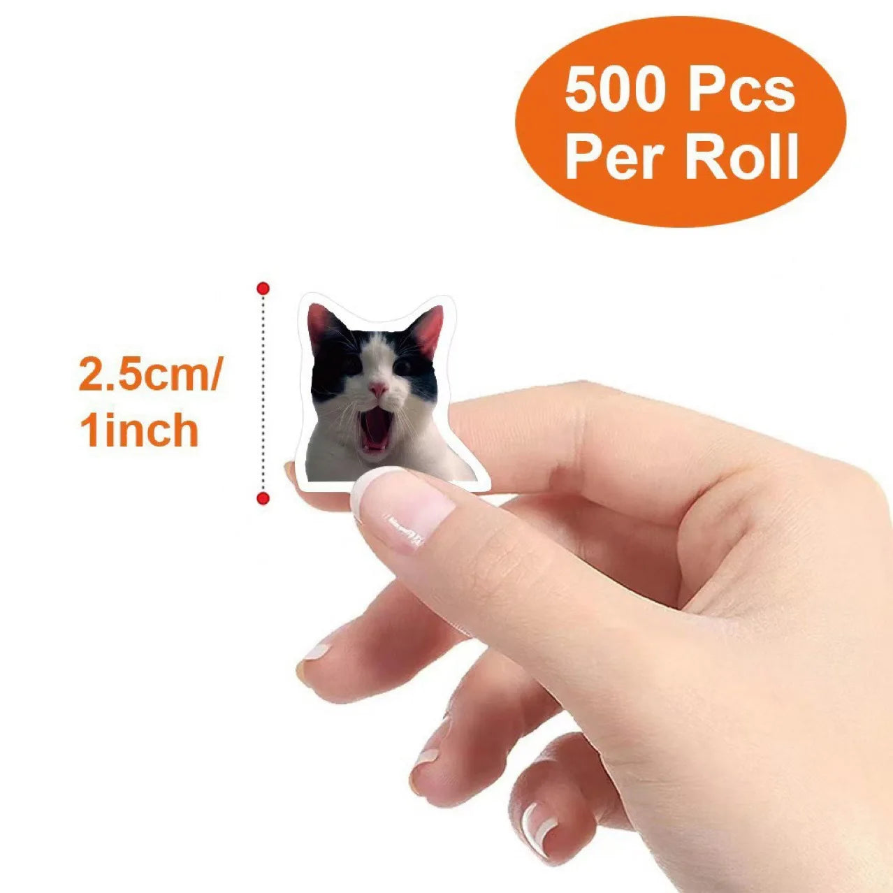 Cute Cat Graffiti Stickers Notebooks Water Bottles Luggage Phone