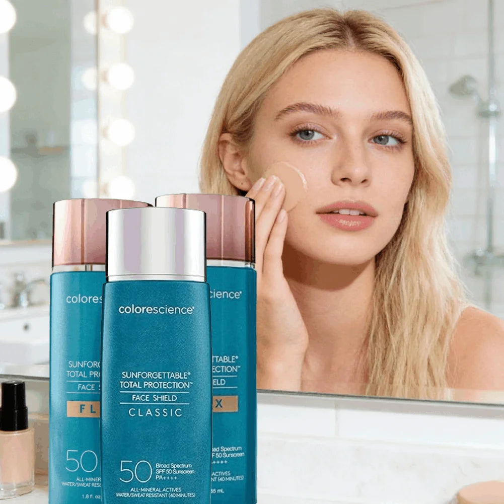 Sunscreen Liquid Foundation 55ml - Against UV Evens Skin Tone, Natural Sun-Kissed Glow, Lightweight & Non-irritating Peaceful Pleasures Health and Wellness