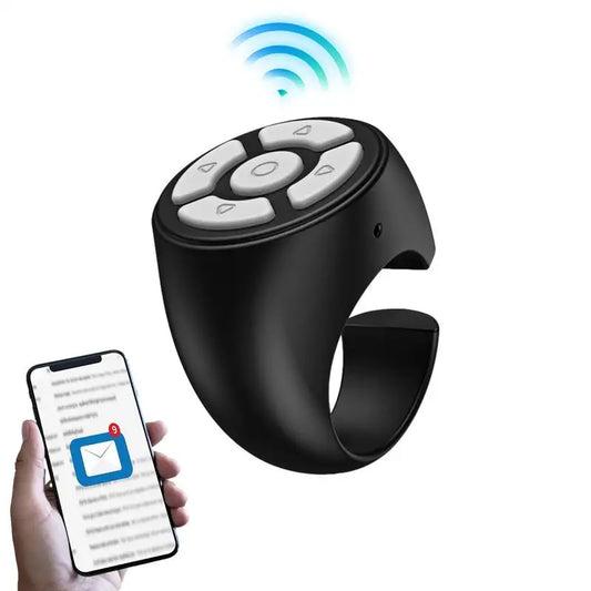 Bluetooth Ring Finger Remote Control for Phone & Video
