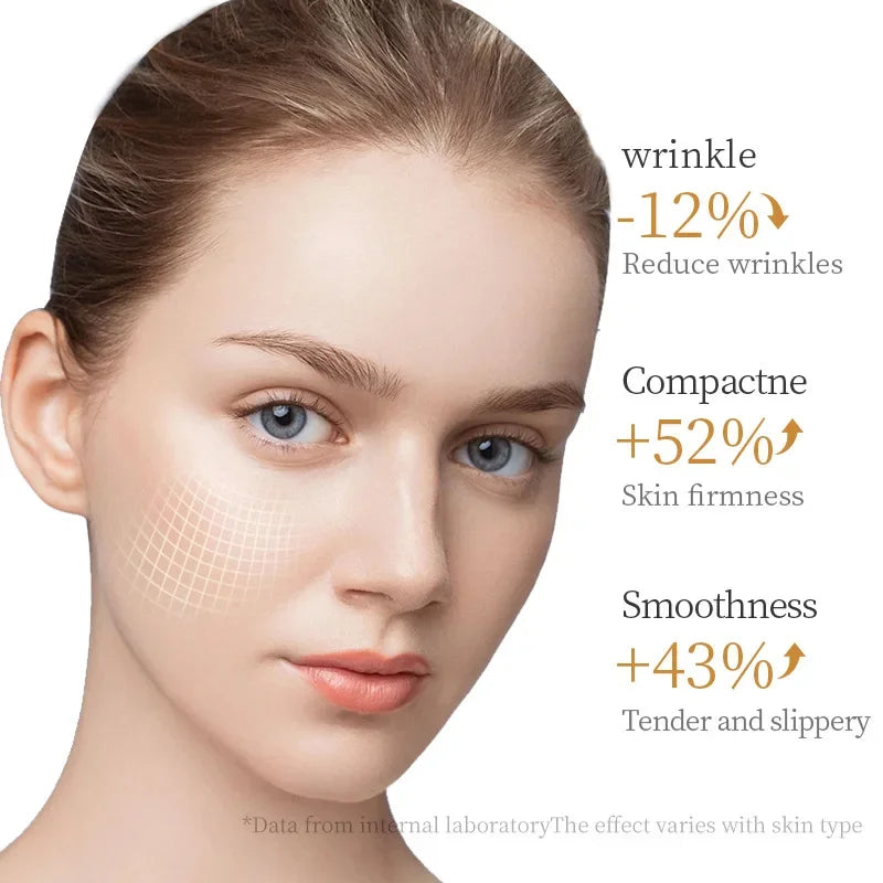 10pcs SADOER Collagen Anti Wrinkle Face Mask Moisturizing Anti aging Repair Brightening Facial Masks Skin Care Peaceful Pleasures Health and Wellness