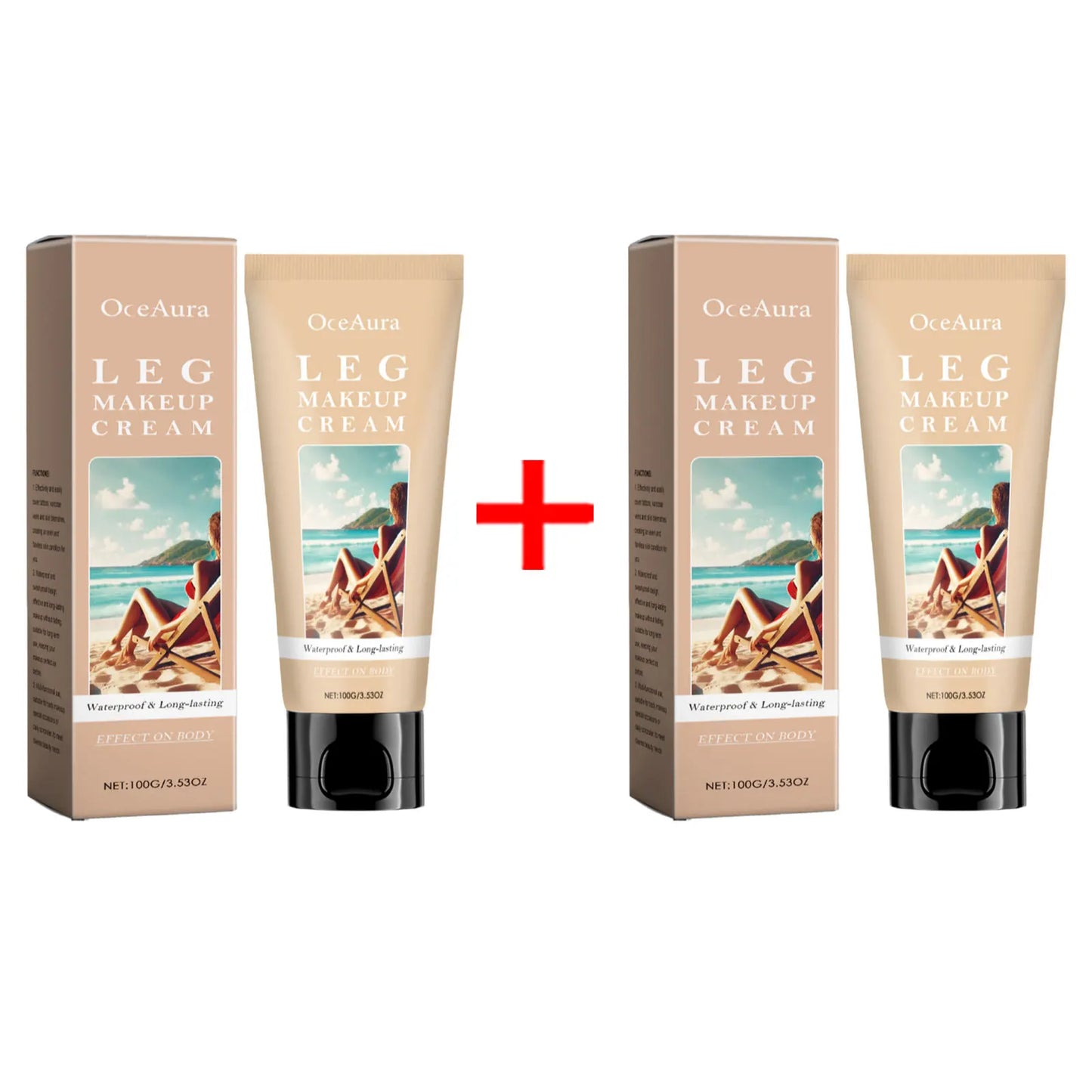 OceAura Leg Makeup Lotion – Waterproof Body Foundation