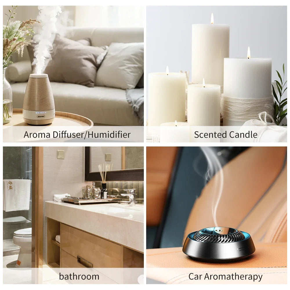 Hllozzi Pure Eucalyptus Essential Oil | Aromatherapy Diffuser