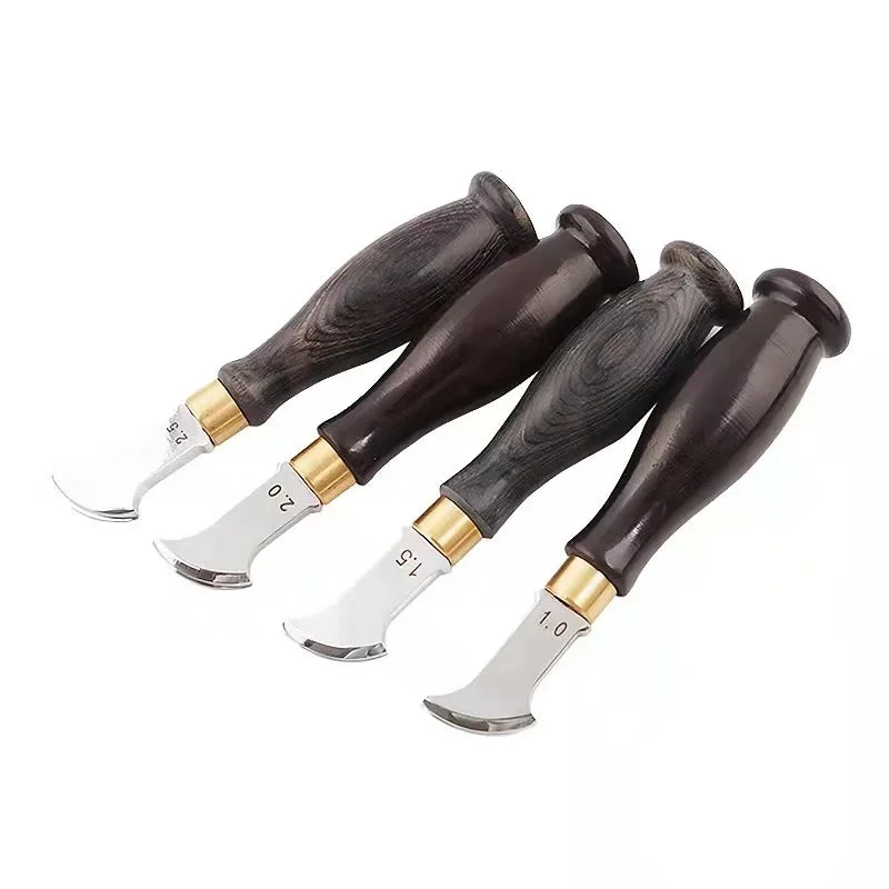 Leather Edge Creasing Grooving Tool – DIY Leathercraft Set