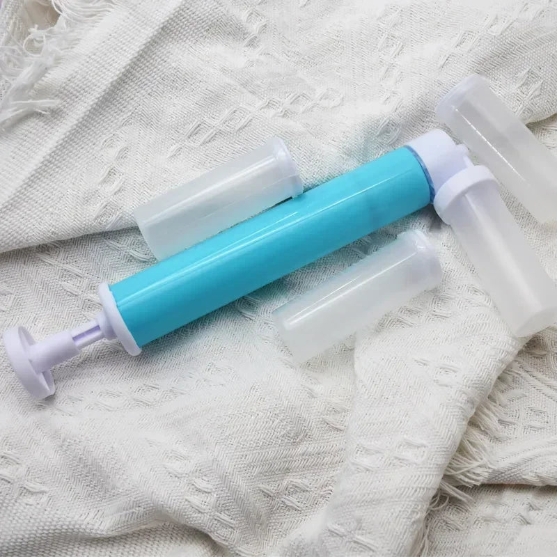 DIY Cake Spray Gun Manual Cake Coloring Duster Airbrush Pump cake Peaceful Pleasures Health and Wellness blue