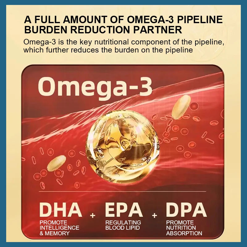 Seal Oil Omega-3 Capsules – DHA, EPA & DPA Brain & Heart Support Dietary Supplement Peaceful Pleasures Health and Wellness