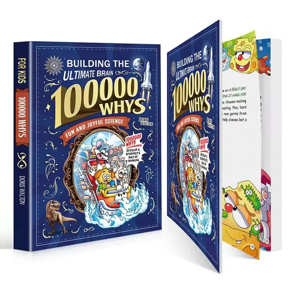 100000 Whys Building Ultimate Brain Kids English Version Fun Science