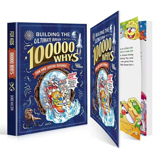 100000 Whys Building Ultimate Brain Kids English Version Fun Science Peaceful Pleasures Health and Wellness