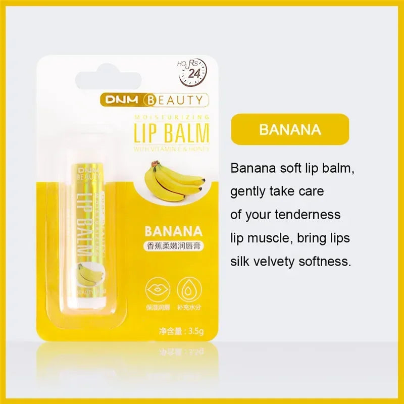 DNM 18-Color Moisturizing Lip Balm | Aloe & Vitamin E Lip Care