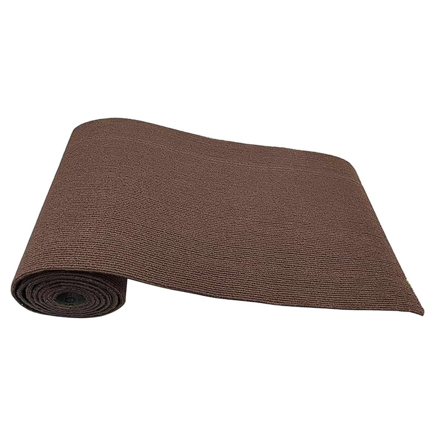 Cuttable Self-Adhesive Cat Scratching Mat Multi-Purpose Sturdy Pad Diy Pet Cat Tree Stand Wall Furniture Step Post Cover Toy Peaceful Pleasures Health and Wellness Brown 40x100cm