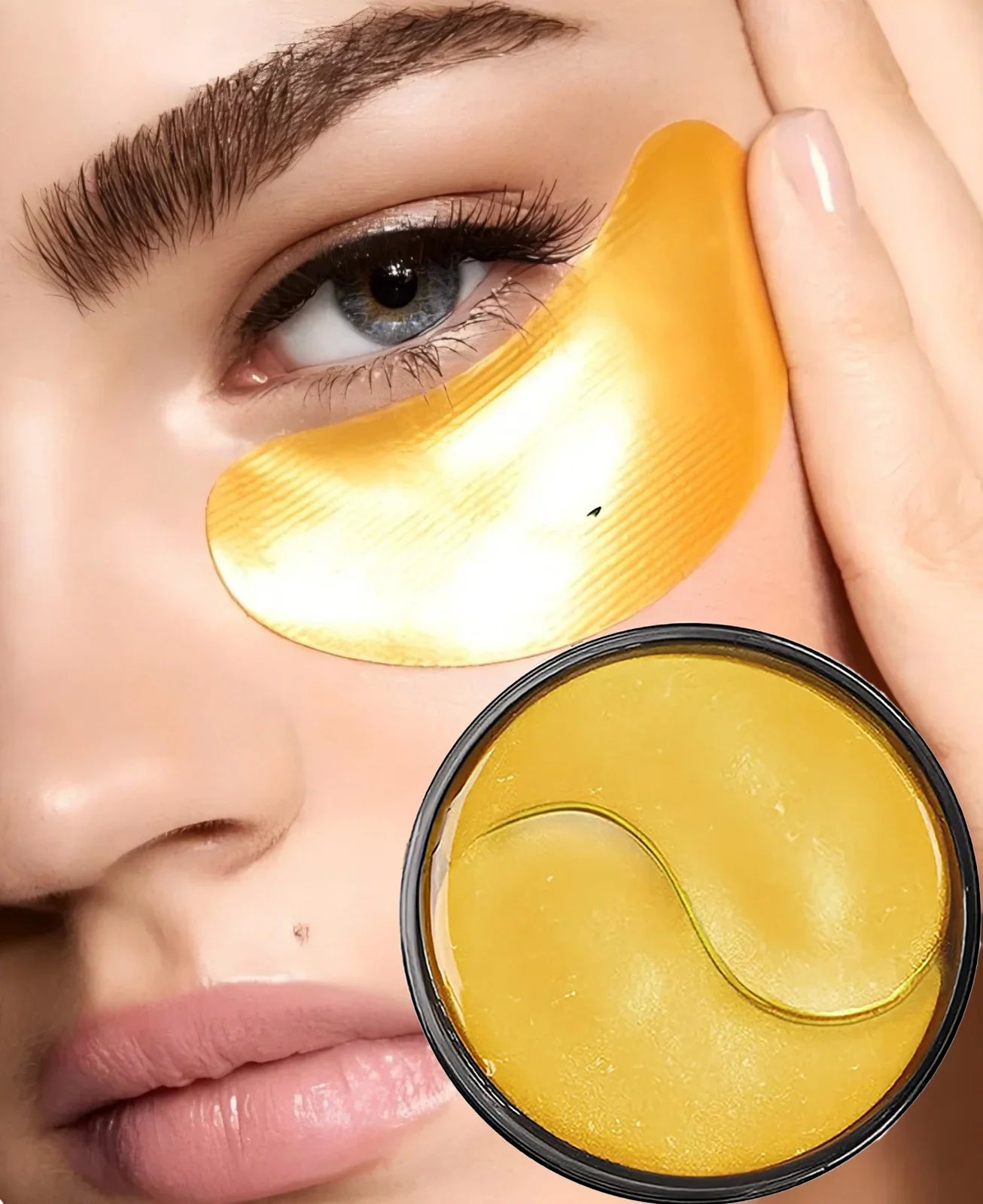 YURHERSU Golden Eye Mask Patches – Moisturizing & Firming