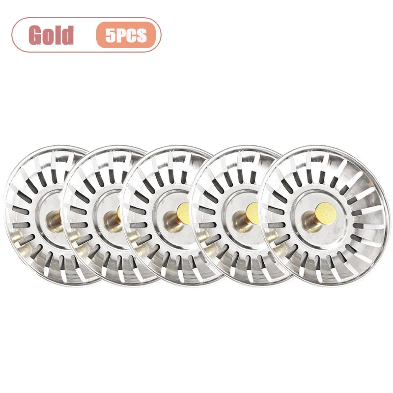 80mm Kitchen Sink Strainer Basket – 2-in-1 Filter & Stopper