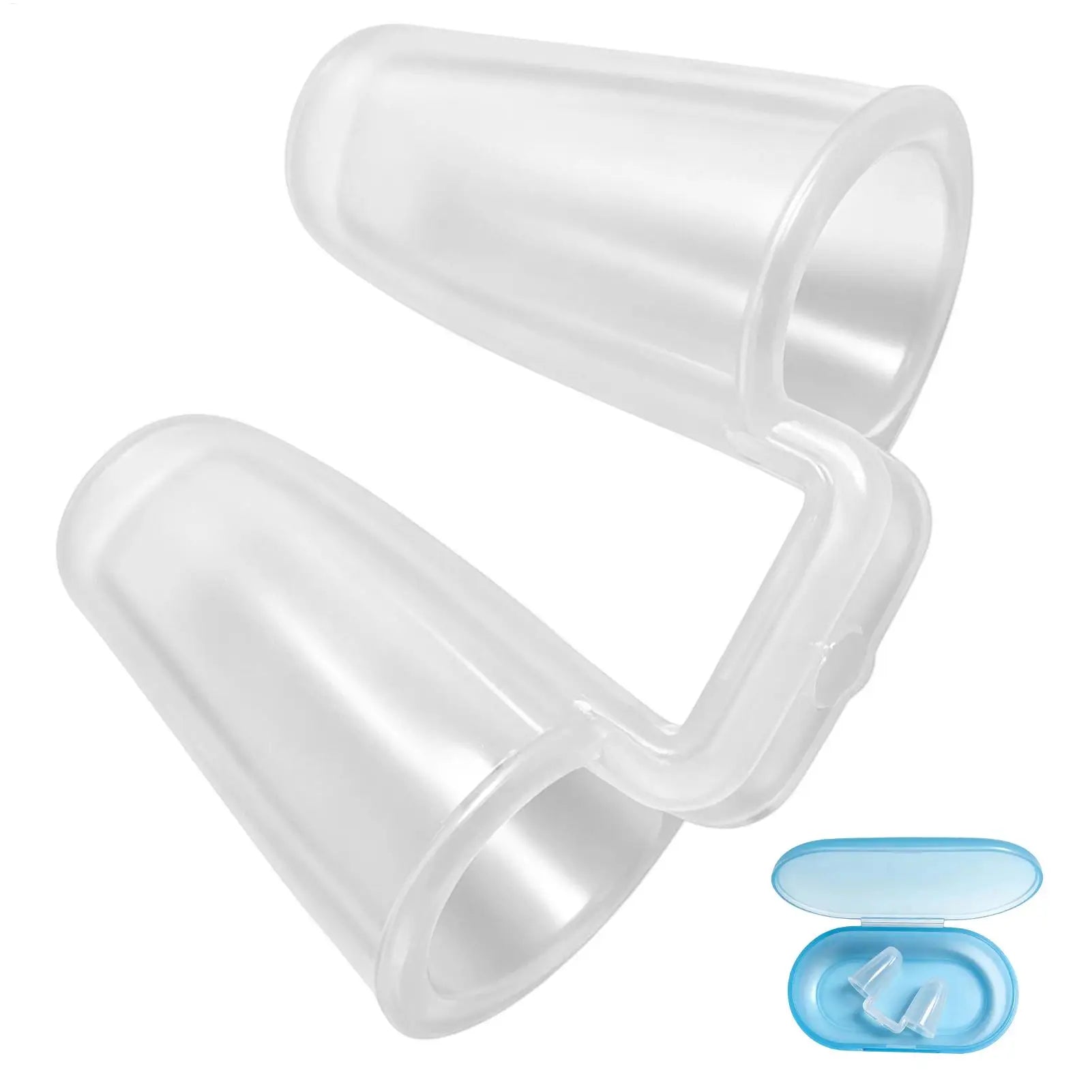 Silicone Nose Clips for Swimming, Anti-Choking Snorkel Nose Plug for Pool Beach Diving Water Sports Outdoor Travel Peaceful Pleasures Health and Wellness