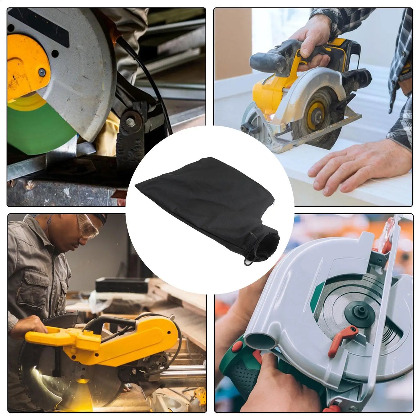 Miter Saw Dust Collector Bag | 255 Model Nylon Zipper Bag