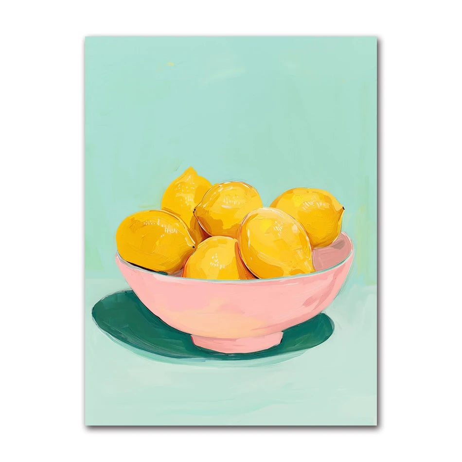 Popsicle Canvas Wall Art Print | Kitchen & Dining Room Decor Canvas Wall Art Peaceful Pleasures Health and Wellness 61718-09 30x40cm Unframed