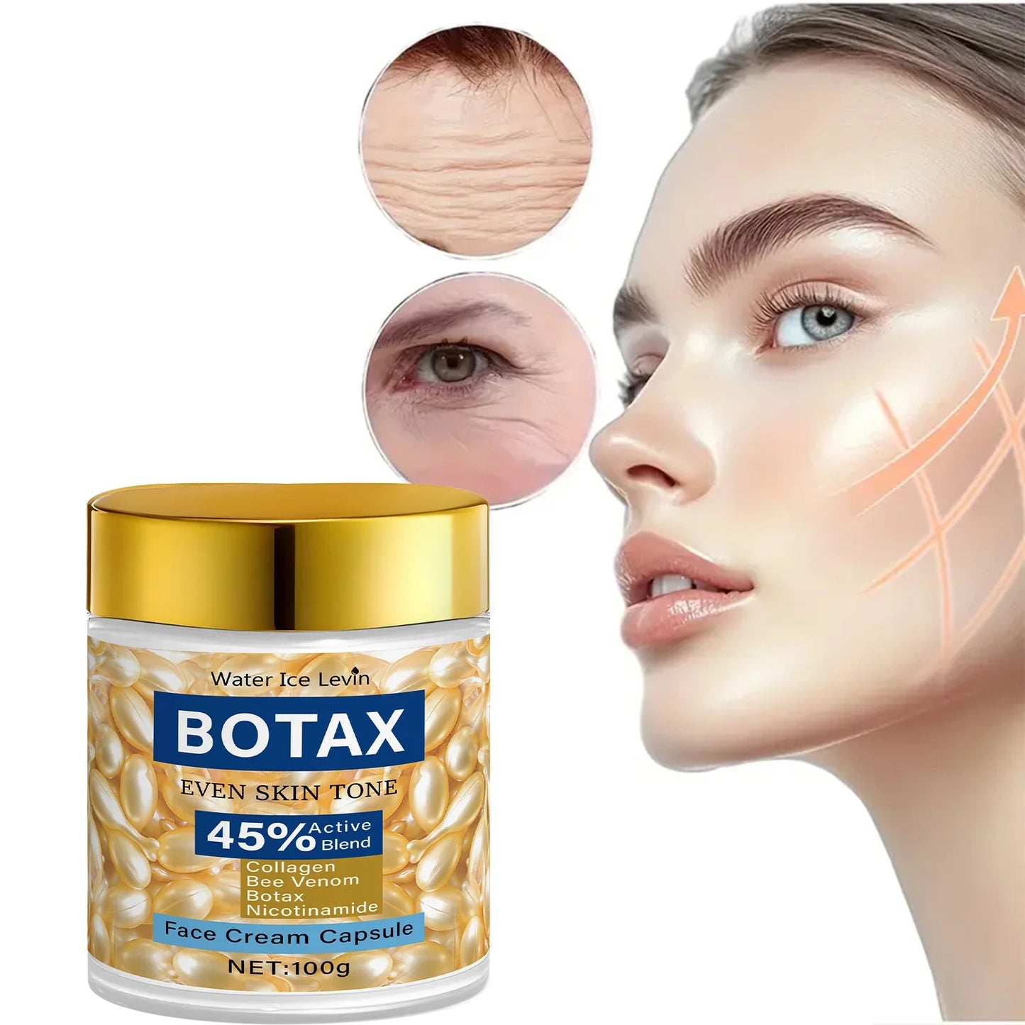 Water Ice Levin Even Tone Face Capsules – Collagen & Niacinamide