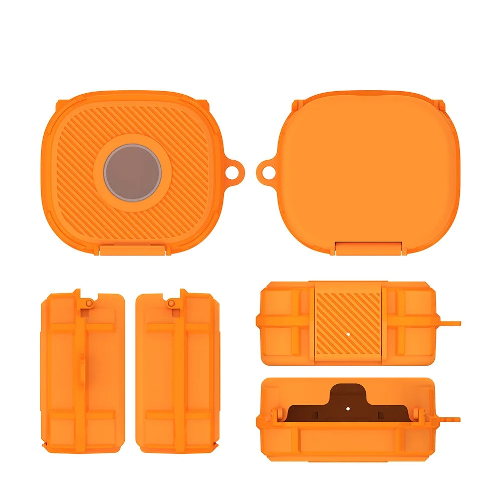 TPU For B-eats Powerb-eats Fit Headphone Protective Case Shockproof And Dustproof Case Provides Full Protection For Your Device Peaceful Pleasures Health and Wellness Orange