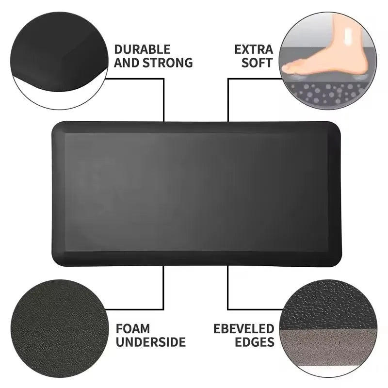 Anti-Fatigue Standing Mat | Non-Slip Waterproof Kitchen Rug