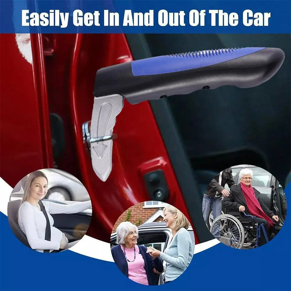 2-in-1 Car Door Handle Cane & Emergency Window Breaker