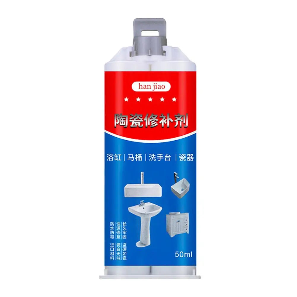 Tile & Ceramic Glaze Repair Paste 50ml | Chip & Crack Filler
