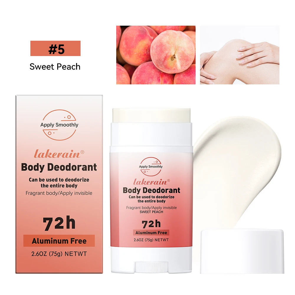 New Whole Body Deodorant Invisible Cream Stick 72 Hour Odor Control Aluminum Free Baking Soda Free Skin Care Peaceful Pleasures Health and Wellness 5