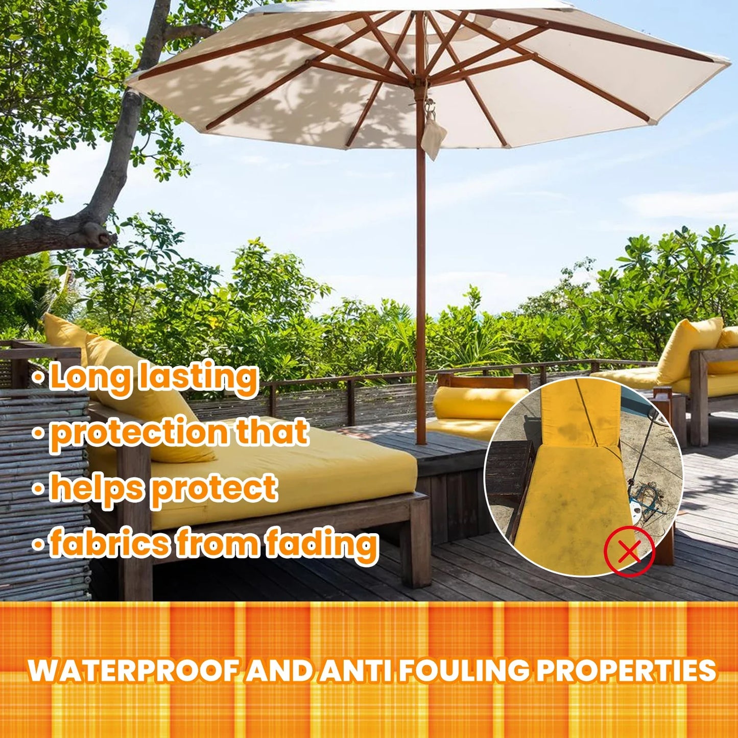 Waterproof Fabric Spray – UV & Rain Protection for Leather