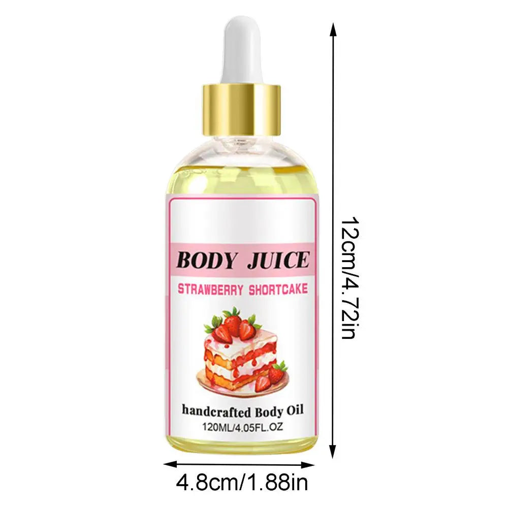 120ml Body Juice Oil – Non-Greasy Scented Moisturizing Body Oil