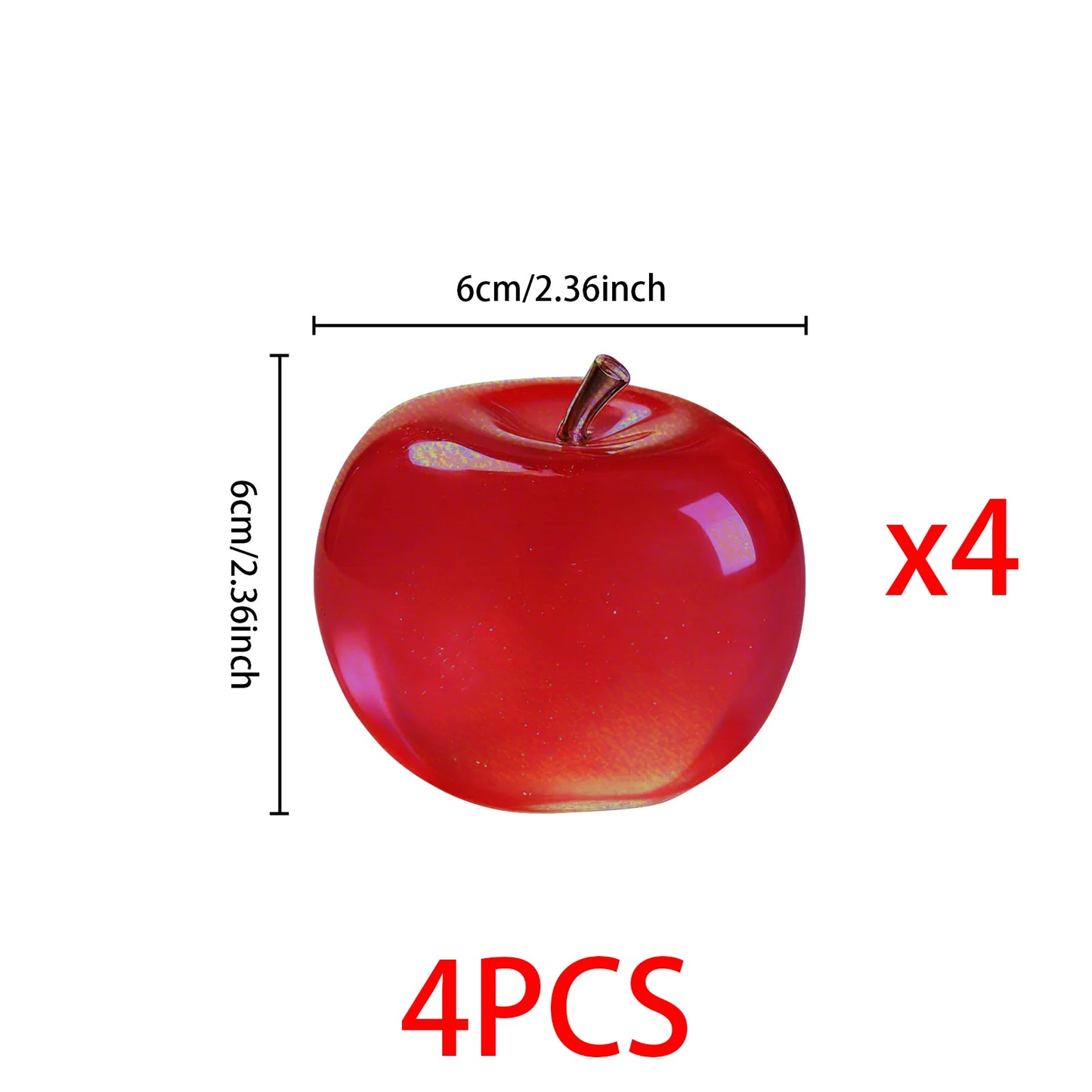 Apple Squishy Squeeze Ball – Soft TPR Fidget Sensory Toy