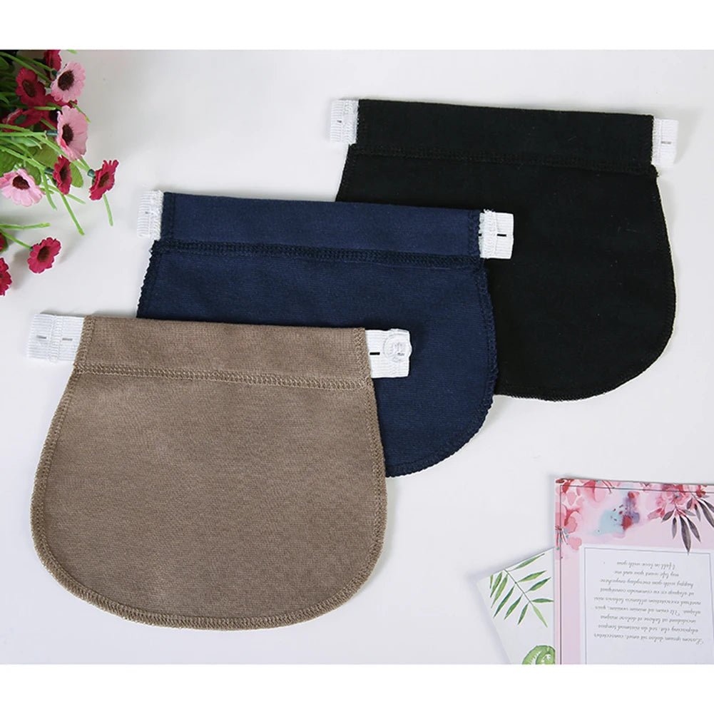 Maternity Pregnancy Waistband Belt Adjustable Elastic Pants Lengthening Extended Button for Maternity Accessories Peaceful Pleasures Health and Wellness