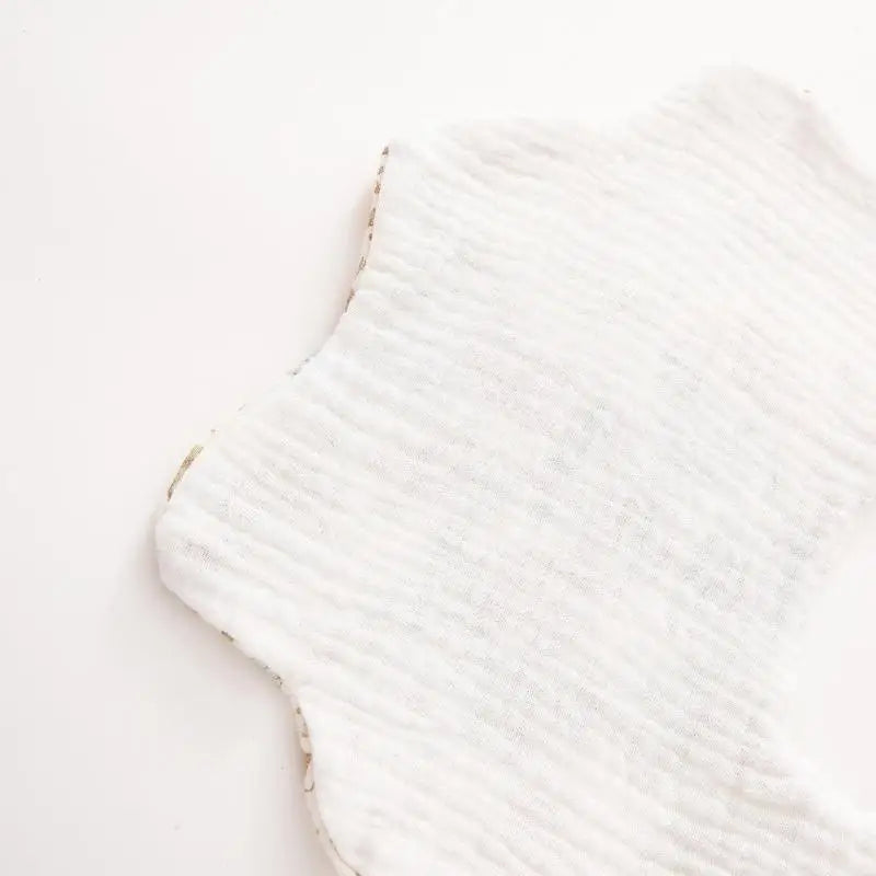 4-Layer Cotton Baby Bib & Burp Cloth | Soft Drool Towel
