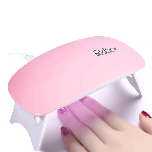 Mini UV/LED Nail Lamp – 6W USB Portable Gel Polish Curing Light Peaceful Pleasures Health and Wellness