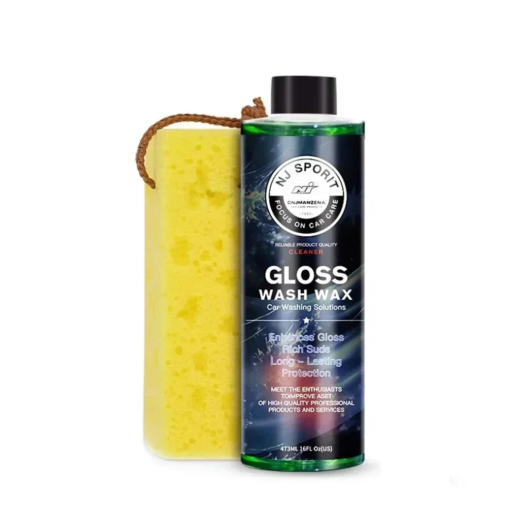 Car Wash Shampoo Gloss Wax Multifunctional Washing Liquid Cleaning Tools Auto Soap foam Windshield Washer Accessories 1:1000 Peaceful Pleasures Health and Wellness Default Title