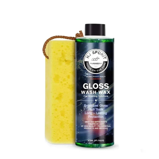 Car Wash Shampoo Gloss Wax Multifunctional Washing Liquid Cleaning Tools Auto Soap foam Windshield Washer Accessories 1:1000 Peaceful Pleasures Health and Wellness Default Title