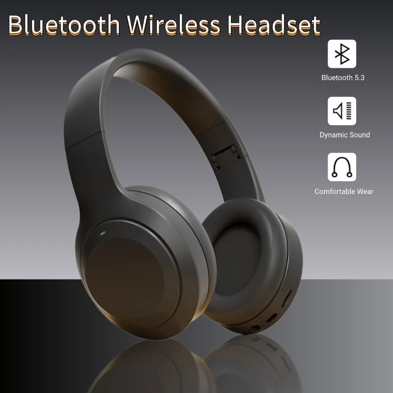 M5 Wireless Headset Bluetooth 53 HiFi Stereo Noise Cancelling Gaming Earphones Foldable Headband with Microphone Earbuds Peaceful Pleasures Health and Wellness